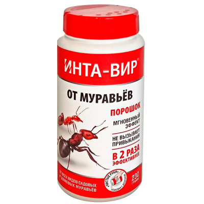 Средство от муравьев Инта Вир, 230 г купить в отделе магазина Экономстрой