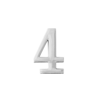 Цифра дверного номера Apecs DN-01-4-Z-CR  купить в отделе магазина Экономстрой