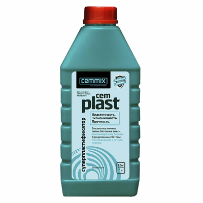Пластификатор Cemmix "Cemplast", 1 л купить в отделе магазина Экономстрой