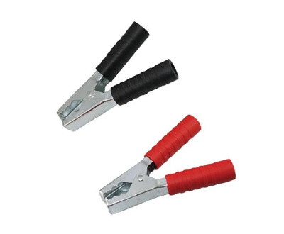 Зажим крокодил REXANT, длина 150 мм, ток 250A, 2 шт, пакет БОПП 16-0020-9 купить в отделе магазина Экономстрой