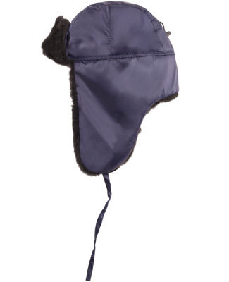 Шапка-ушанка, Оксфорд, синяя, р. 54-56 купить в отделе магазина Экономстрой