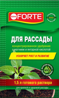 Удобрение для рассады Bona Forte, Красота, 10 мл купить в отделе магазина Экономстрой