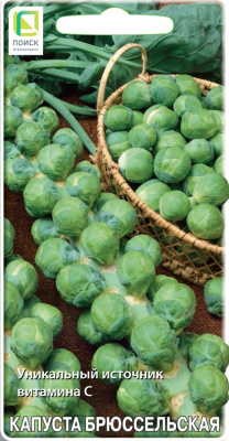 Семена Капуста брюссельская Геркулес, 0,5 гр.