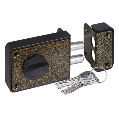 Замок накладной Зенит ЗН1-3-1 (бронза) купить в отделе магазина Экономстрой