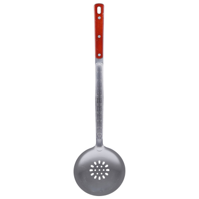 Ложка-шумовка металлическая с деревянной ручкой TM Appetite, 35 см купить в отделе магазина Экономстрой