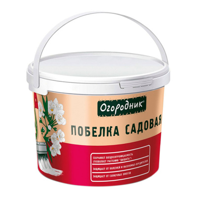 Побелка садовая жидкая Огородник, в ведре, 3,5 кг купить в отделе магазина Экономстрой