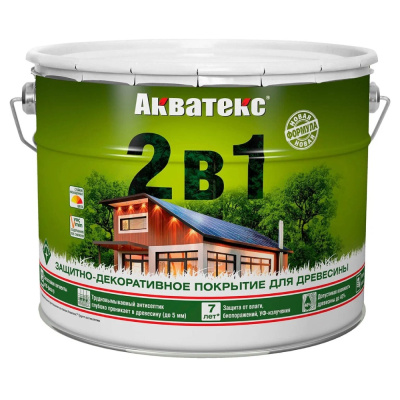 Антисептический состав Акватекс, орех, 9 л купить в отделе магазина Экономстрой