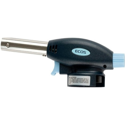 Портативная газовая горелка (лампа паяльная) Ecos GT-500, пьезоподжиг, 157835 купить в отделе магазина Экономстрой