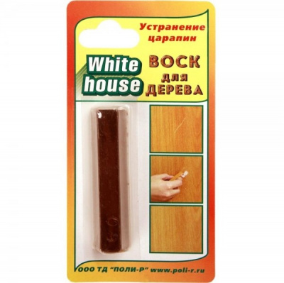 Воск для дерева White house, венге светлый, №60, 15 г