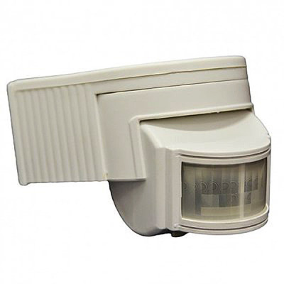 Датчик движения ИЭК ДД 012, максимальная нагрузка, 1100 Вт, угол 180 градусов, дальность 12 м, IP44, белый купить в отделе магазина Экономстрой