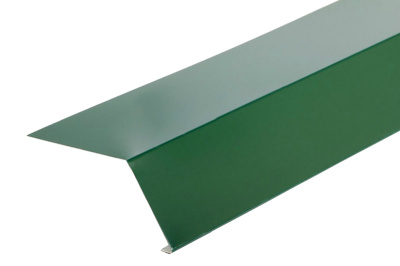 Планка карнизная 100х70х10 мм, 2 м, темно-зеленая (RAL 6005) купить в отделе магазина Экономстрой