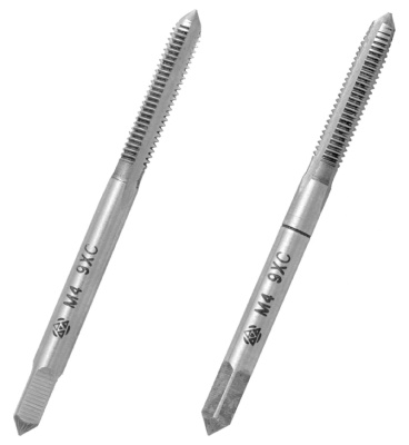 Метчик ручной М4х0,7 мм, комплект 2 шт, в ПВХ, 3705012 купить в отделе магазина Экономстрой