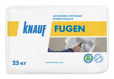 Шпатлевка гипсовая Knauf Фуген, 25 кг