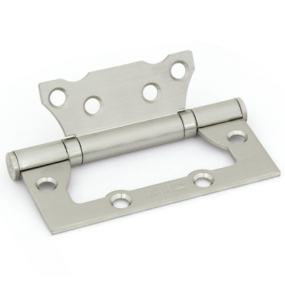 Петля накладная Фабрика замков, E-2BB-100 SN, матовый никель купить в отделе магазина Экономстрой
