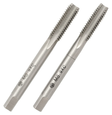 Метчик ручной М8х1,25 мм, комплект 2 шт, в ПВХ 3705015 купить в отделе магазина Экономстрой