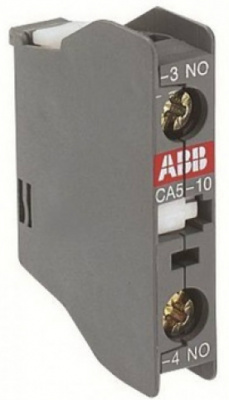 Контакт дополнительный ABB CA5-10 фронтальный (1НО) для контакторов А9-А110