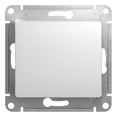 Выключатель Schneider Electric, Glossa, 1 клавишный, белый