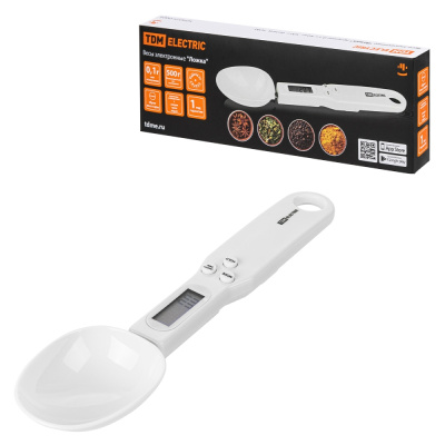 Электронные весы TDM, "Ложка", деление 0,1 кг, max вес 500 г купить в отделе магазина Экономстрой