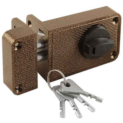 Замок накладной Зенит ЗН2-6 (медь) купить в отделе магазина Экономстрой