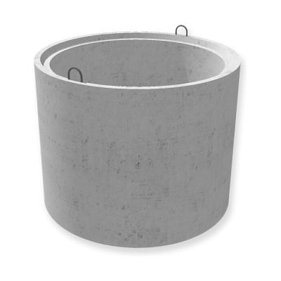 Кольцо колодезное бетонное КС 10-9, с замком (ТУ) купить в отделе магазина Экономстрой