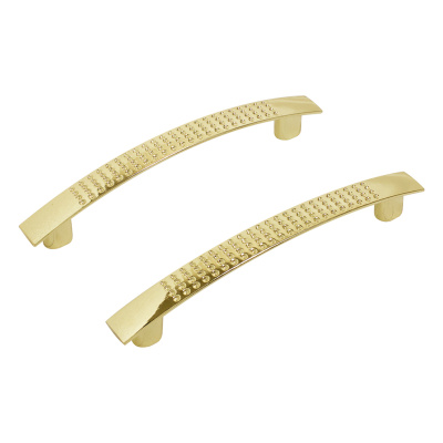 Ручка-скоба мебельная StahlBuro A345-96, 2 шт, CP золото купить в отделе магазина Экономстрой