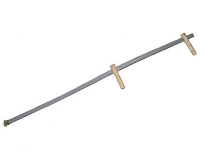 Косовище металлическое в сборе, с 2-мя ручками + крепление барашек купить в отделе магазина Экономстрой