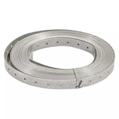 Лента тарная оцинкованная RТМ13, перфорированная, 20х0,55 мм, 5 м купить в отделе магазина Экономстрой