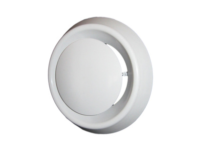 Анемостат приточно-вытяжной регулируемый с фланцем АБС, D 100 мм купить в отделе магазина Экономстрой