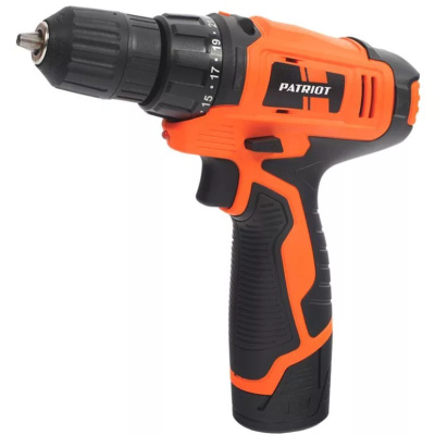 Аккумуляторная дрель-шуруповерт Patriot BR104Li 180201412, 12 В (1,5 Ач) купить в отделе магазина Экономстрой