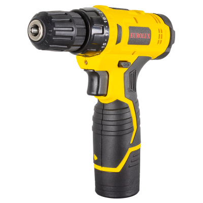 Аккумуляторная дрель-шуруповерт Eurolux ДА-12/1Li 72/14/37 (1,5 Ач) купить в отделе магазина Экономстрой