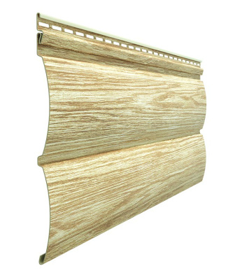 Сайдинг Docke LUX БлокХаус 3600х243 мм рябина купить в отделе магазина Экономстрой