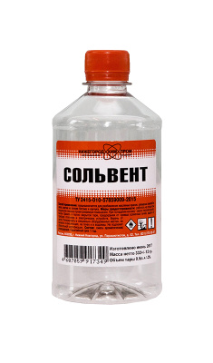 Растворитель "Сольвент" 0,5 л купить в отделе магазина Экономстрой