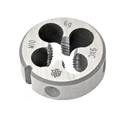 Плашка метрическая сталь 10ХС 10х1,5 мм в ПВХ 3704008 купить в отделе магазина Экономстрой