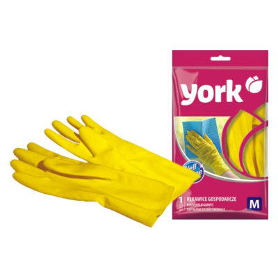 Перчатки резиновые YORK (M) 092020 купить в отделе магазина Экономстрой