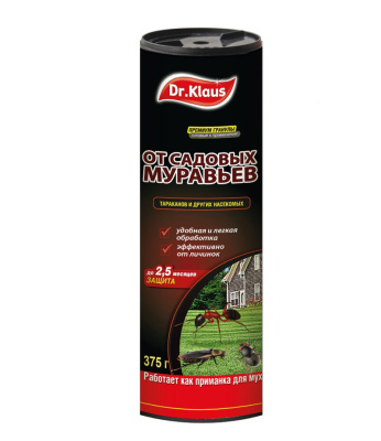 Гранулы от муравьев и других насекомых Dr.Klaus, 375 г купить в отделе магазина Экономстрой