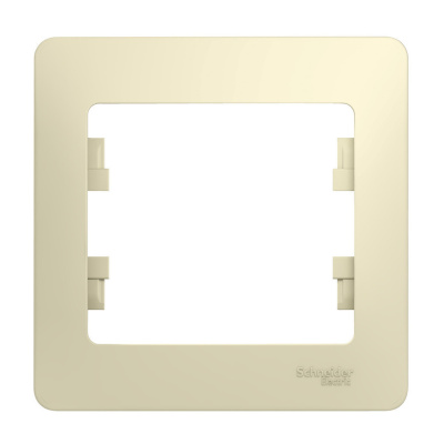 Рамка Schneider Electric, Glossa, 1 пост, бежевый купить в отделе магазина Экономстрой