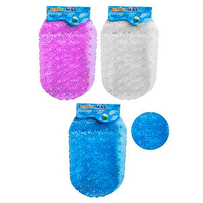 Коврик силиконовый в ванную, овальный, 40х70 см купить в отделе магазина Экономстрой