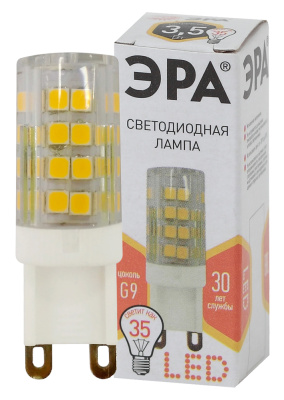 Лампа светодиодная капсульная Эра LED smd JCD-3,5W-CER-827-G9 280lm 2700К, Б0027861 купить в отделе магазина Экономстрой