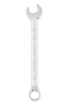 Ключ комбинированный, 17 мм, CrV, полированный хром, Matrix 15161 купить в отделе магазина Экономстрой