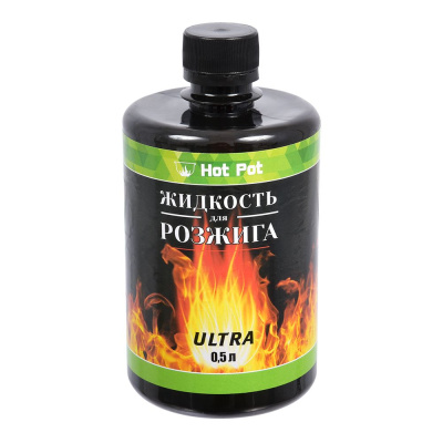 Жидкость для розжига углеводородная Ulltra Hot Pot, 0,5 л купить в отделе магазина Экономстрой