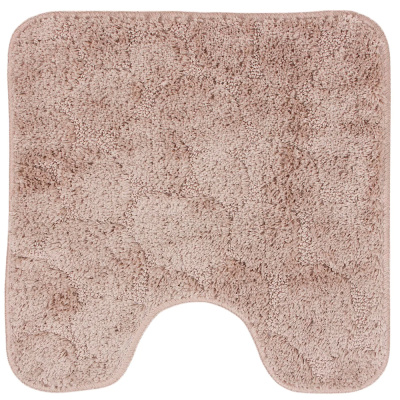 Коврик для туалета HJ-C 1119 Милена, коричневый, 50х50 см купить в отделе магазина Экономстрой