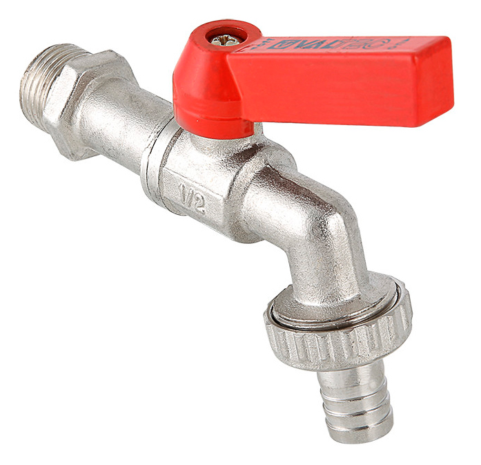 Кран водоразборный со съемным штуцером, наружная резьба, Valtec VT.051.N.05, 3/4" купить в отделе Краны шаровые латунные магазина Экономстрой