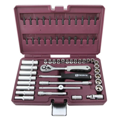 Набор инструмента Thorvik, 1/4&quot; DR (57 предметов)