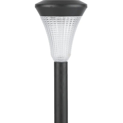 Садовый светильник на солнечной батарее Эра SL-PL31, пластик, черный, 31 см купить в отделе магазина Экономстрой