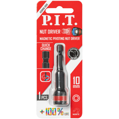 Бита с торцевой головкой магнитная P.I.T. ASDR06-0010, 65x10 мм купить в отделе магазина Экономстрой