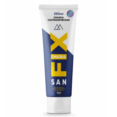 Смазка сантехническая SanFIX, силиконовая, 250 мл