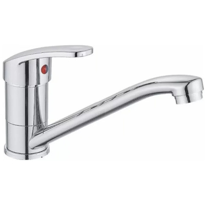 Смеситель для кухни Gota Rocio одноручный с длинным изливом, без подводки, хром (арт. 104041-GR) купить в отделе магазина Экономстрой
