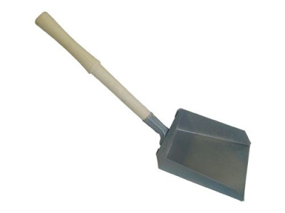 Совок для мусора металлический, с деревянной ручкой 300 мм 9573 купить в отделе магазина Экономстрой