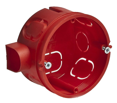Коробка установочная для скрытой проводки Тусо RUVinil (IP20) 10180С, СП 65х40 мм
