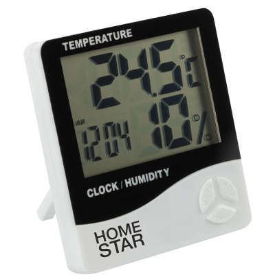 Термометр-гигрометр цифровой HomeStar, HS-0108, температура+влажность купить в отделе магазина Экономстрой